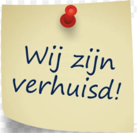 verhuisd verhuist